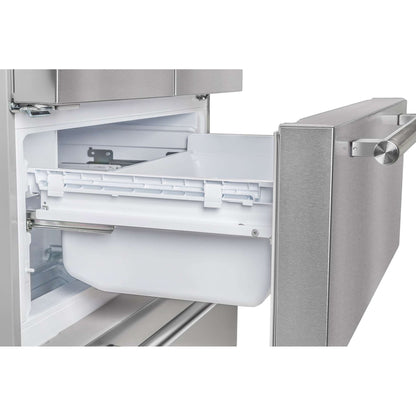 Forno Moena 36" French Door 19.2 Cu.Ft. Stainless Steel Refrigerator