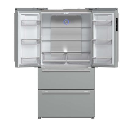 Forno Moena 36" French Door 19.2 Cu.Ft. Stainless Steel Refrigerator