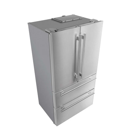 Forno Moena 36" French Door 19.2 Cu.Ft. Stainless Steel Refrigerator