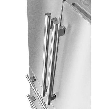 Forno Moena 36" French Door 19.2 Cu.Ft. Stainless Steel Refrigerator
