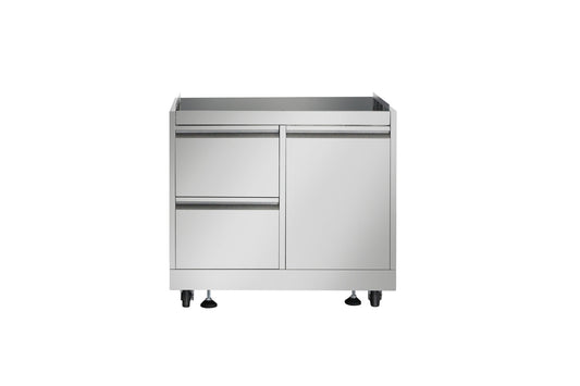 Thor Kitchen Outdoor Kitchen BBQ Grill Cabinet in Stainless Steel