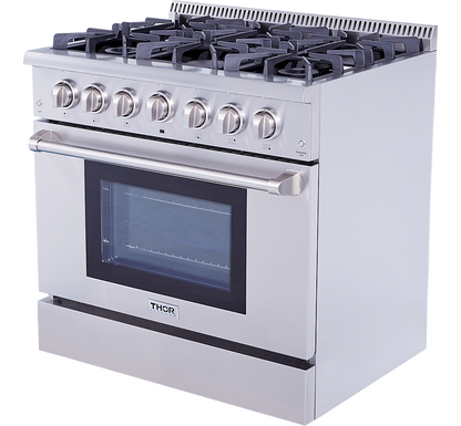 THOR Kitchen 36-Inch Professional Gas Range