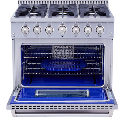 Thor Kitchen 36-Inch Professional Liquid Propane Range