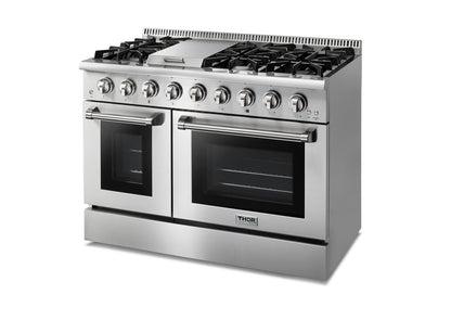 THOR Kitchen 48-Inch Professional Liquid Propane Range