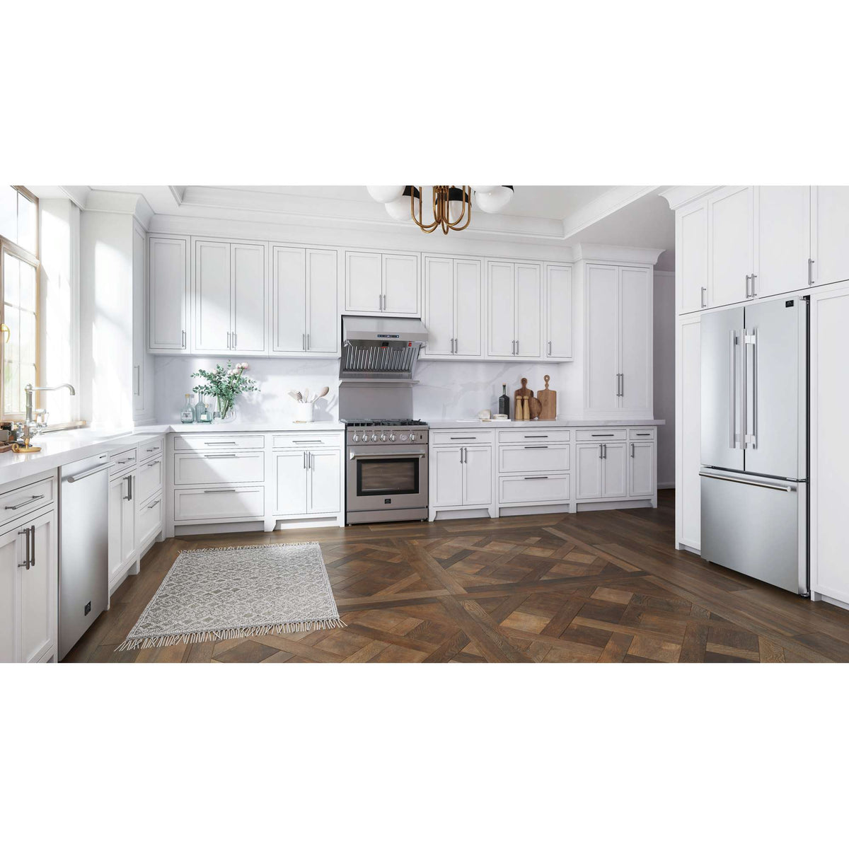 Forno Pozzo 24-Inch Built-In Tall Tub Top Control Dishwasher, Stainless Steel, 49 dBA, ENERGY STAR Certified