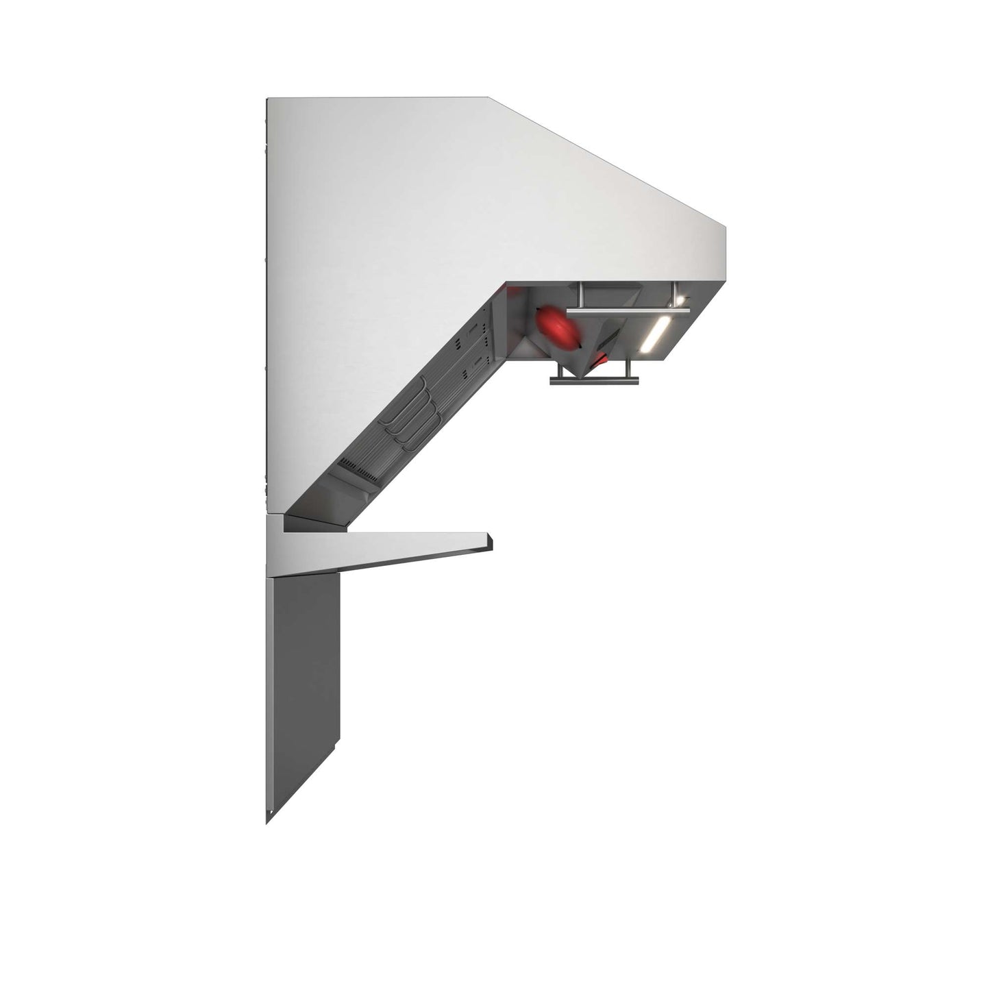 Forno Savona - 30" Wall Mount Range Hood Baffle Filter & Back Splash