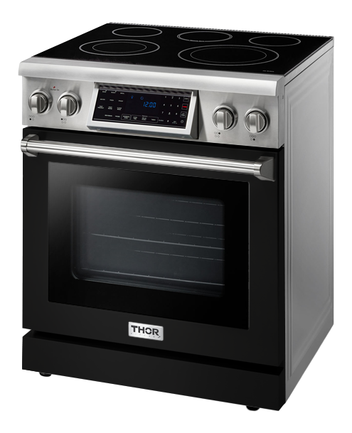 THOR Kitchen 30-Inch Tilt Panel Electric Range – Professional