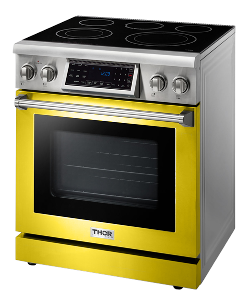 THOR Kitchen 30-Inch Tilt Panel Electric Range – Professional
