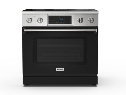 THOR Kitchen 36-Inch Tilt Panel Electric Range – Professional
