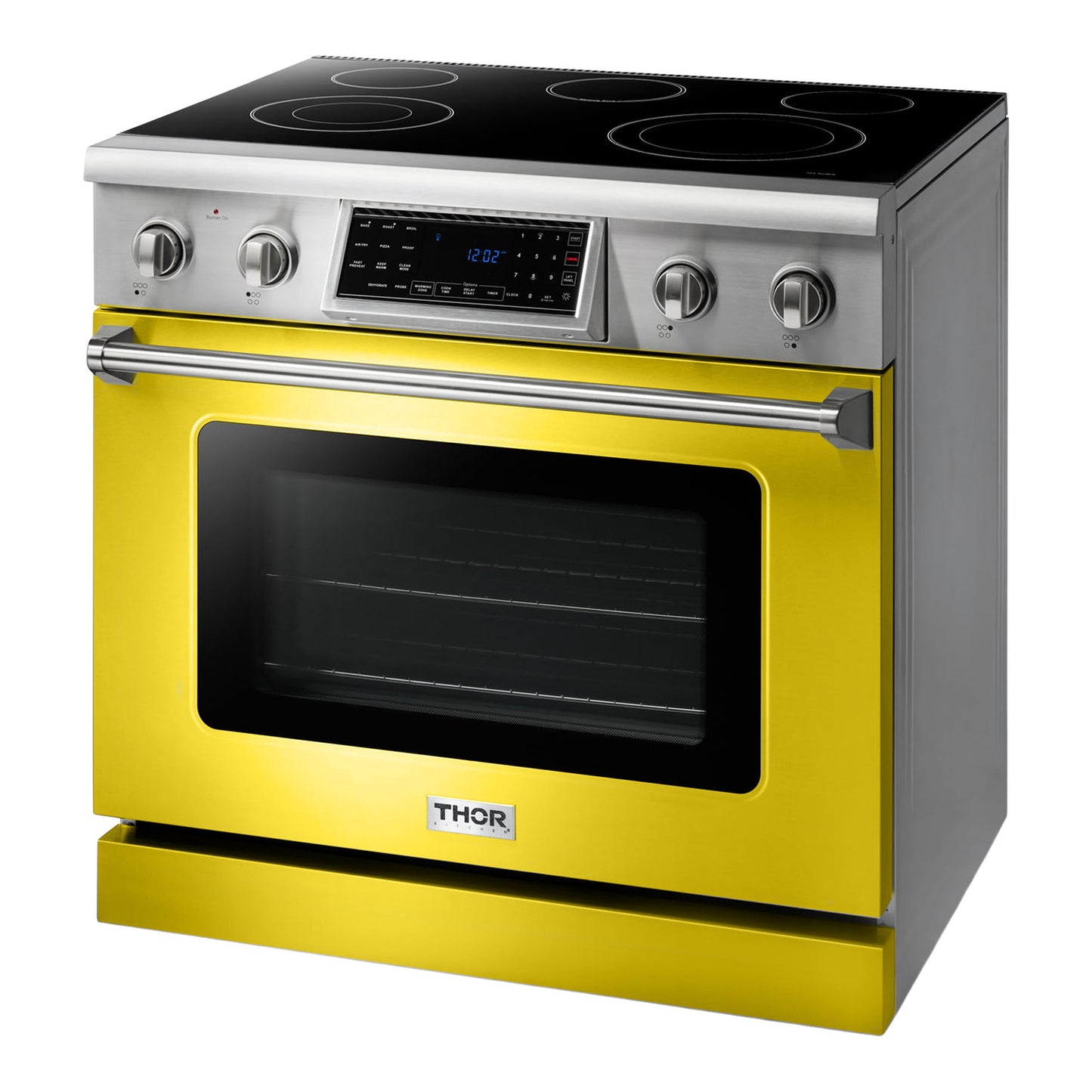 THOR Kitchen 36-Inch Tilt Panel Electric Range – Professional