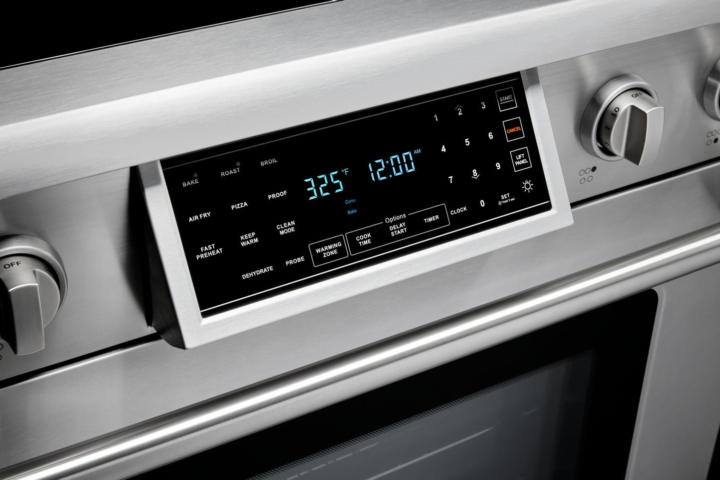 THOR Kitchen 36-Inch Tilt Panel Electric Range – Professional