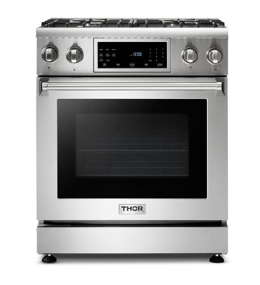 Thor Kitchen 30-Inch Tilt Panel Professional Liquid Propane Range