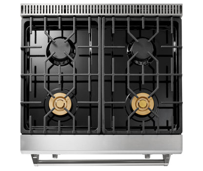 Thor Kitchen 30-Inch Tilt Panel Professional Liquid Propane Range