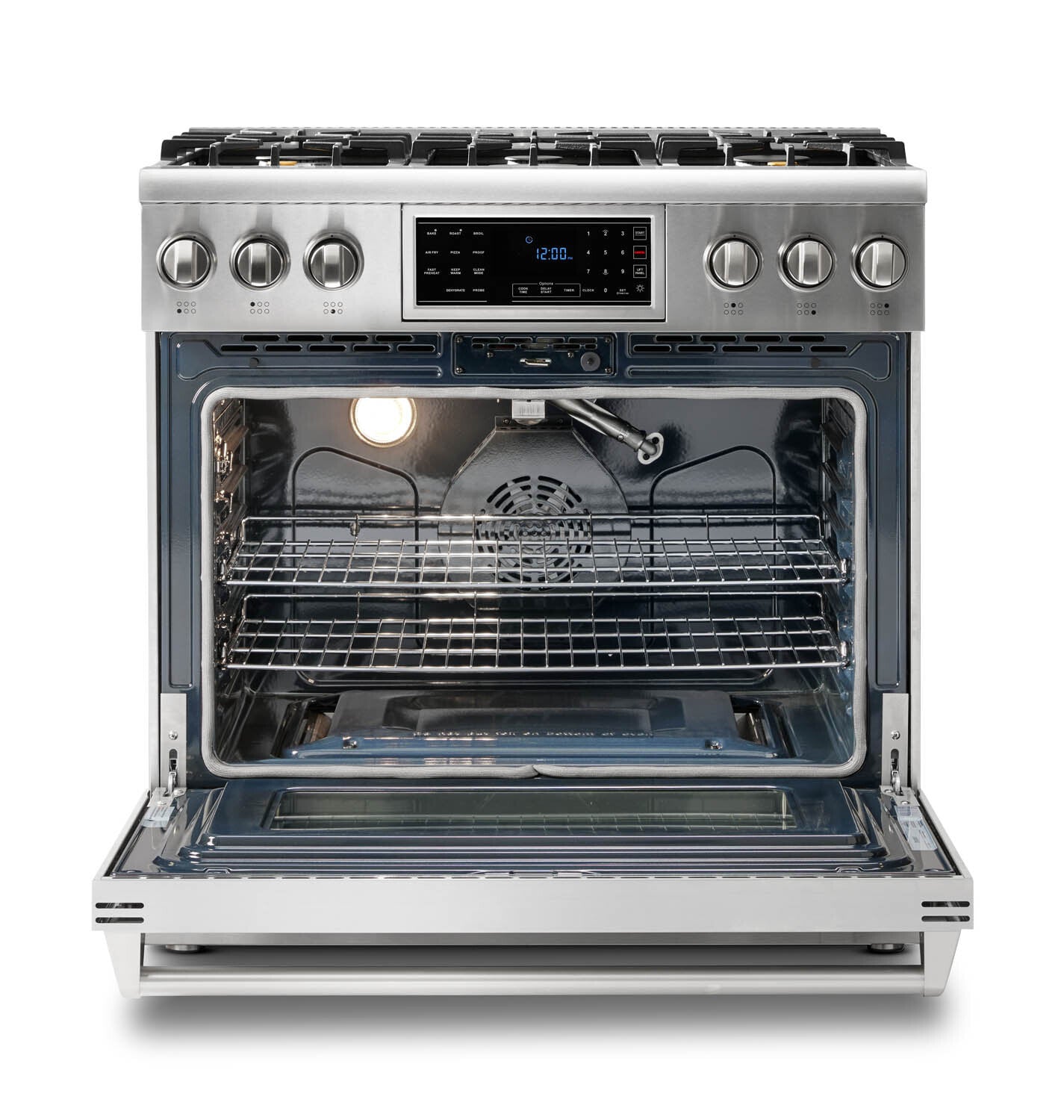 Thor Kitchen 36-Inch Tilt Panel Professional Liquid Propane Range