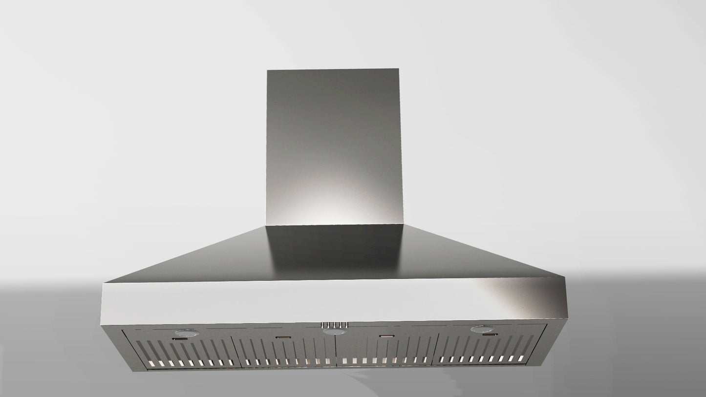 48 Inch Professional Wall Mount Pyramid Range Hood