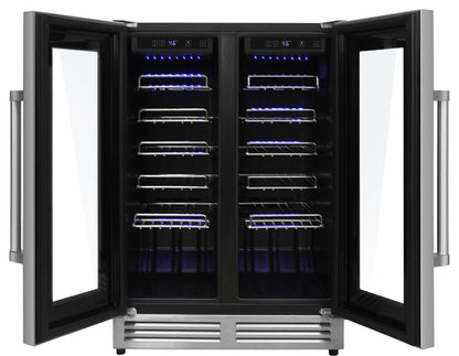 Thor Kitchen 42 Bottle Dual Zone Built-in Wine Cooler