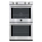 Forno Vomero Double Wall Oven in Stainless-Steel, 10 cu.ft. 7100 Watts Convection Oven with Mechanical Control