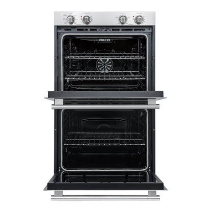 Forno Vomero Double Wall Oven in Stainless-Steel, 10 cu.ft. 7100 Watts Convection Oven with Mechanical Control