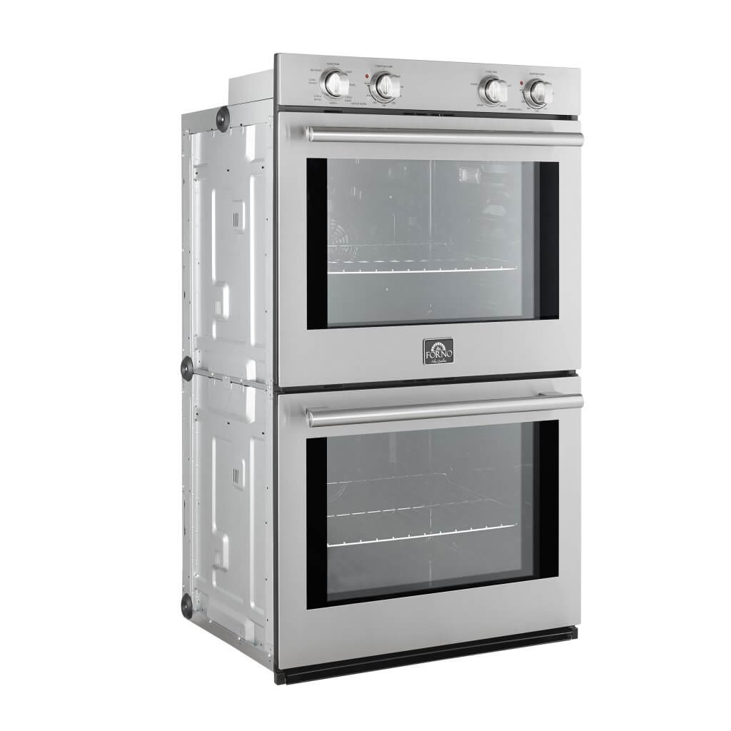 Forno Vomero Double Wall Oven in Stainless-Steel, 10 cu.ft. 7100 Watts Convection Oven with Mechanical Control