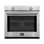 Forno Vomero Wall Oven in Stainless-Steel, 5 cu.ft. 3550 Watts Convection Oven with Mechanical Control