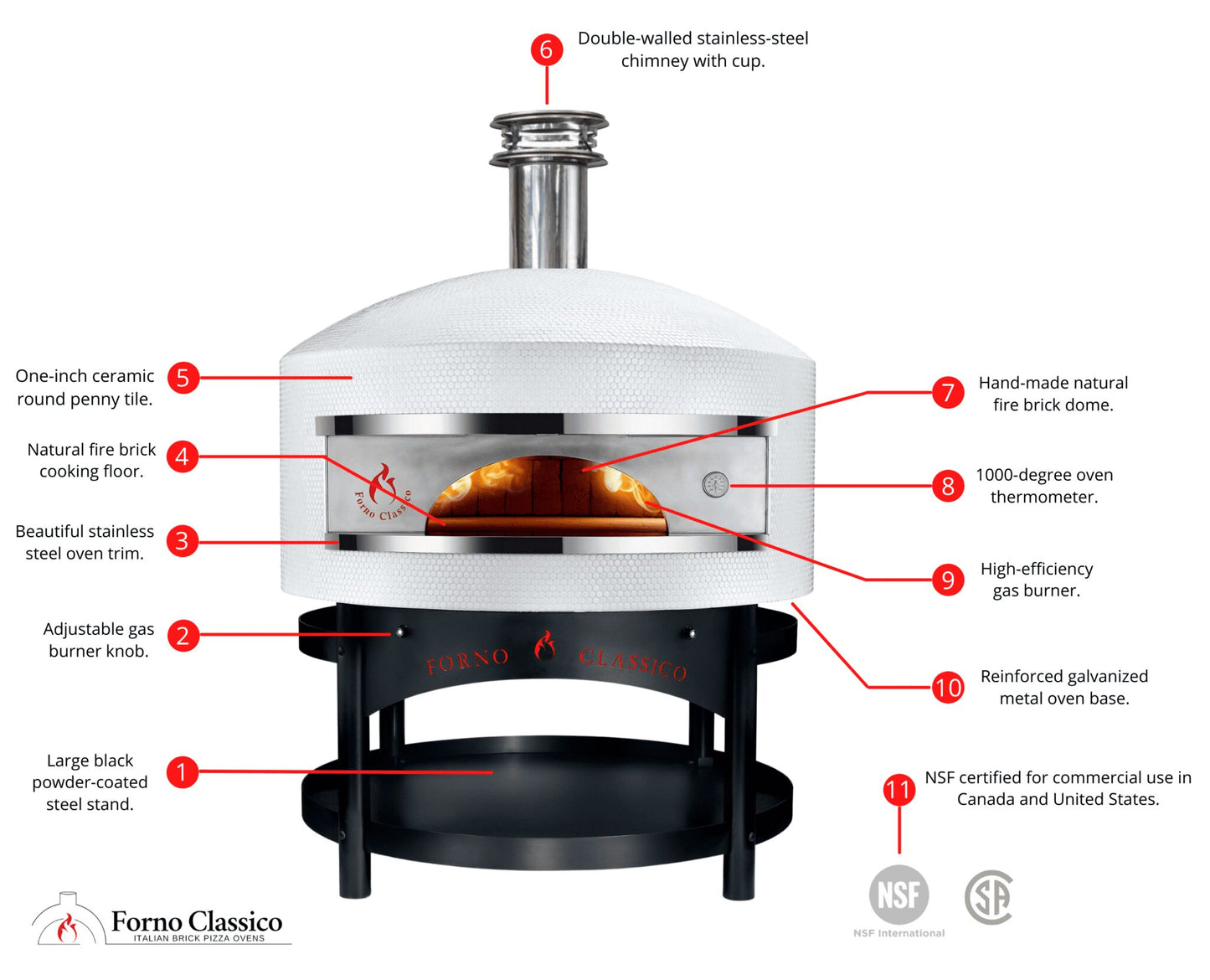 Napoli 80 Brick Oven