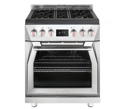 Forza 30-inch Professional Dual Fuel Range