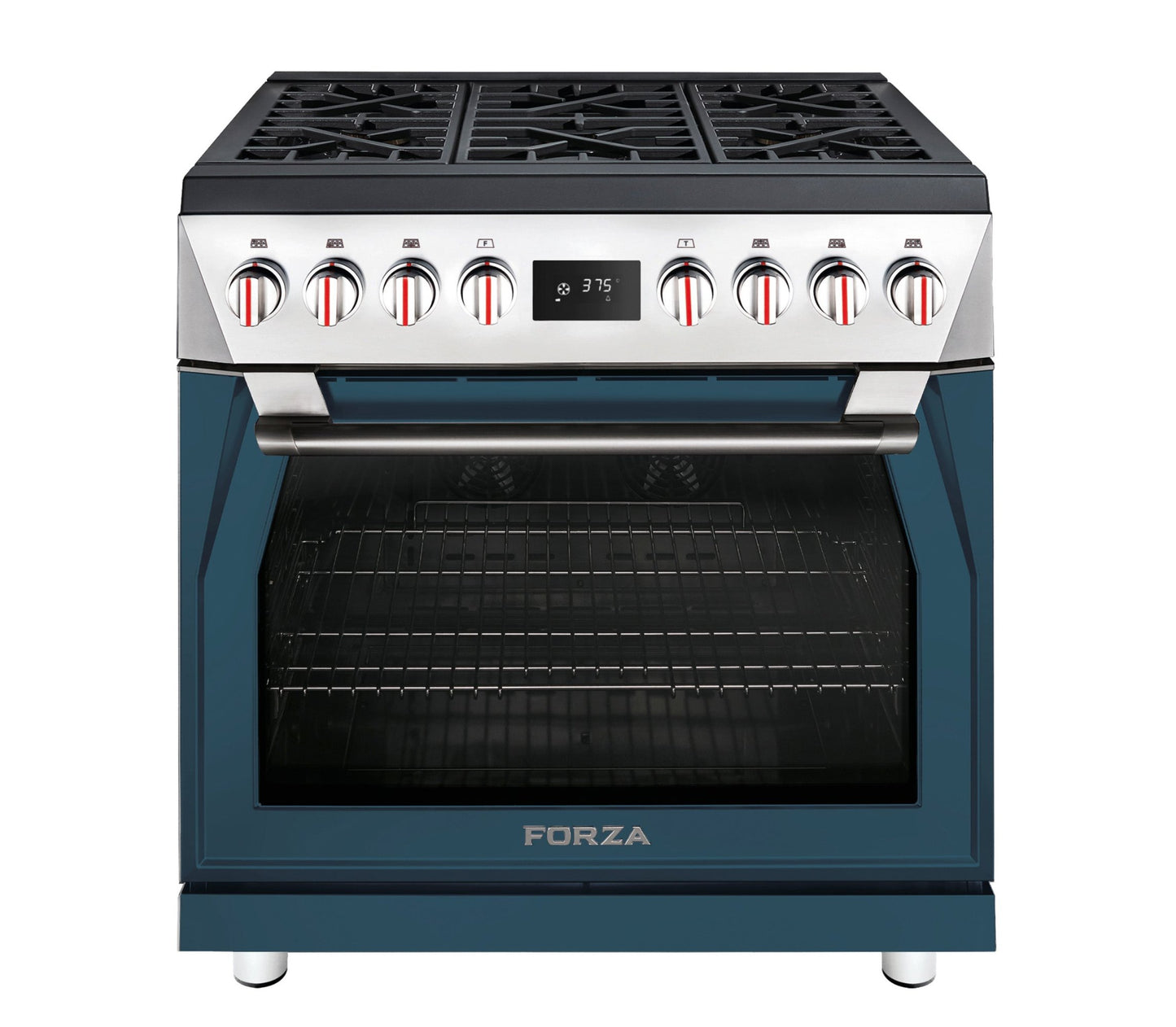 Forza 36-inch Professional Dual Fuel Range