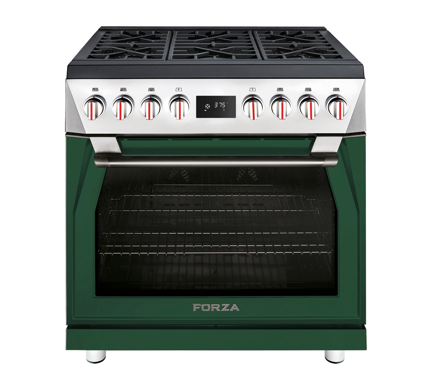 Forza 36-inch Professional Dual Fuel Range
