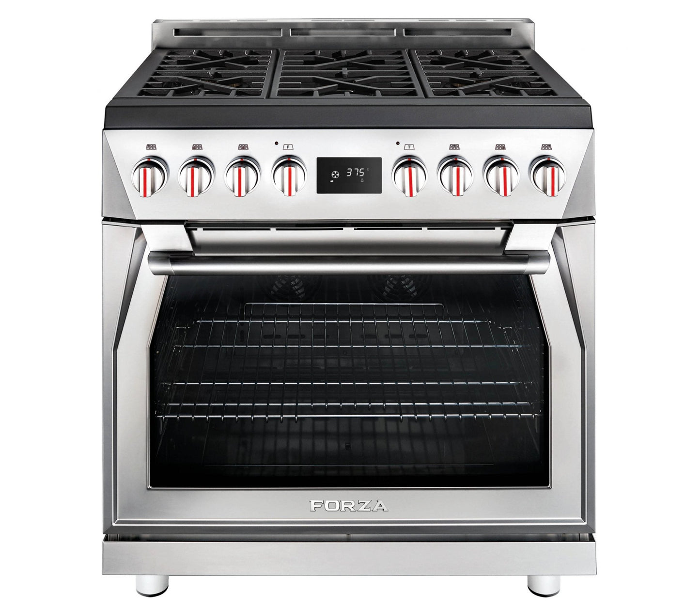 Forza 36-inch Professional Dual Fuel Range