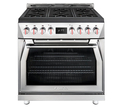 Forza 36-inch Professional Dual Fuel Range