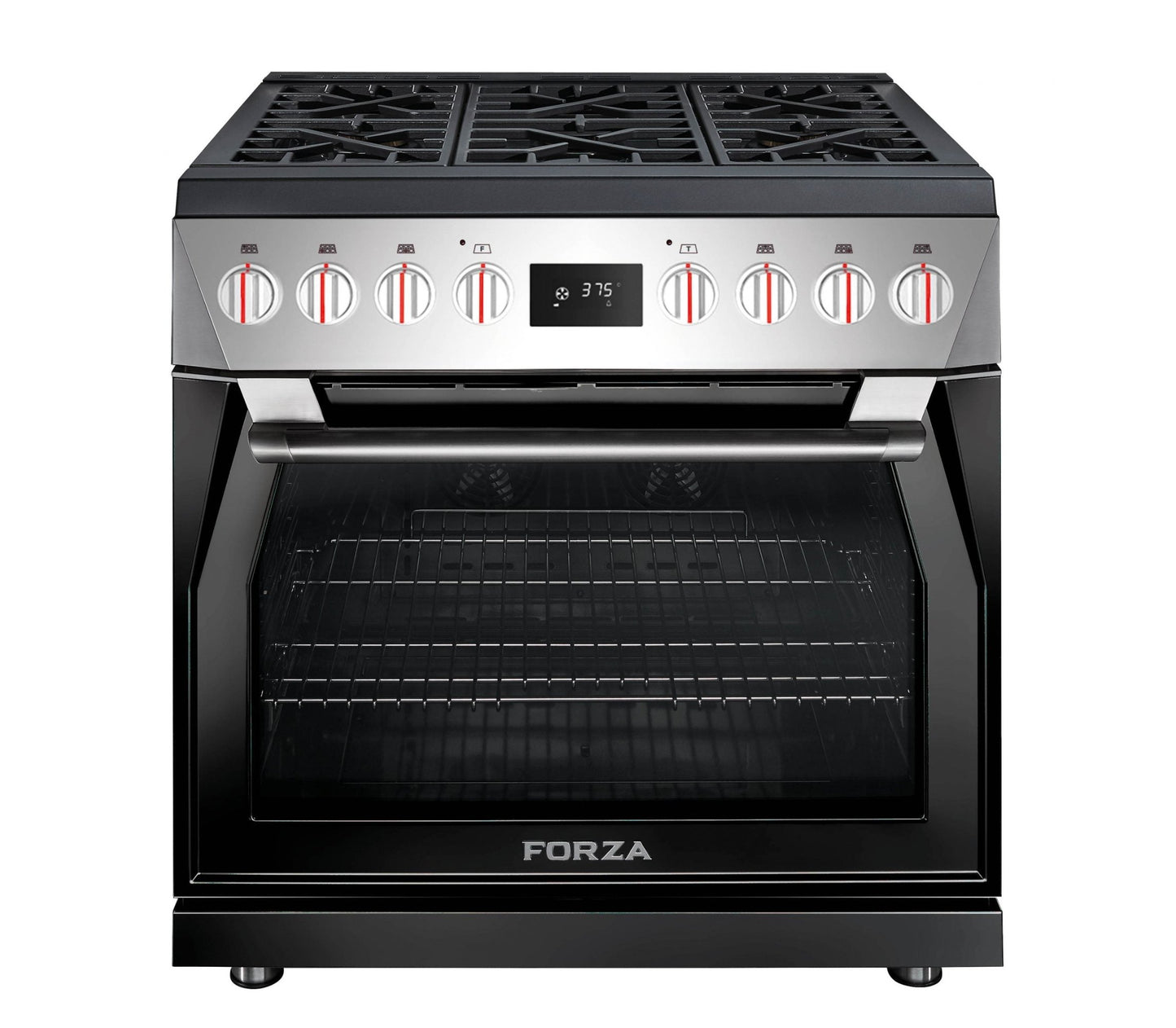 Forza 36-inch Professional Dual Fuel Range