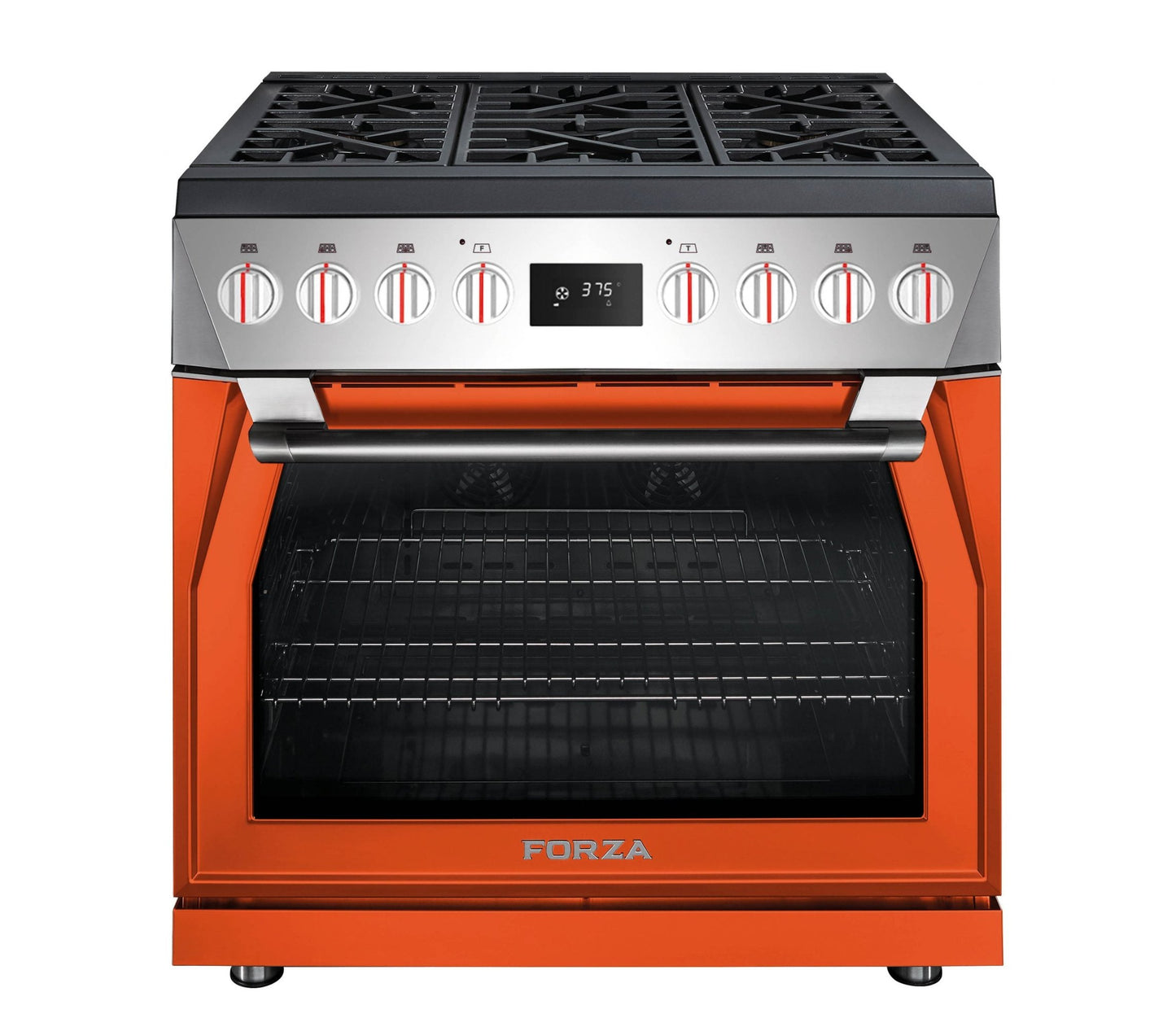 Forza 36-inch Professional Dual Fuel Range