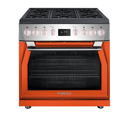 Forza 36-inch Professional Dual Fuel Range