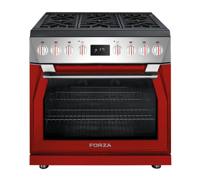 Forza 36-inch Professional Dual Fuel Range