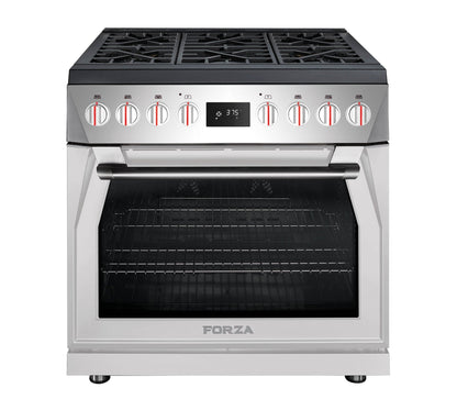 Forza 36-inch Professional Dual Fuel Range