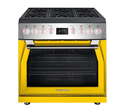 Forza 36-inch Professional Dual Fuel Range