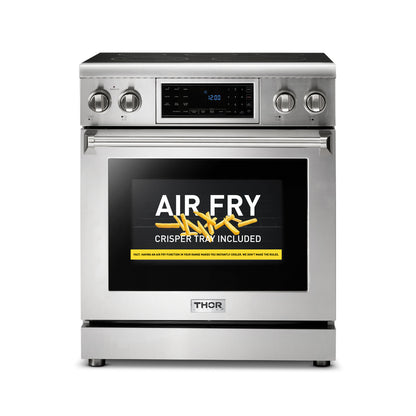 THOR Kitchen 30-Inch Tilt Panel Electric Range – Professional